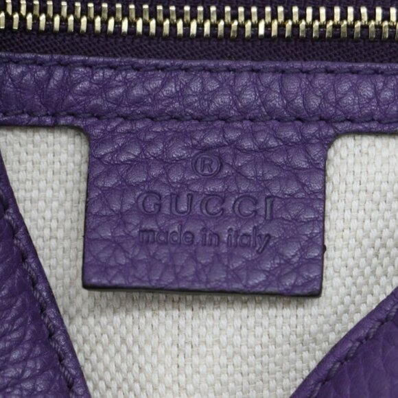 GUCCI Soho Large Leather Cellarius Tote - Picture 3 of 14